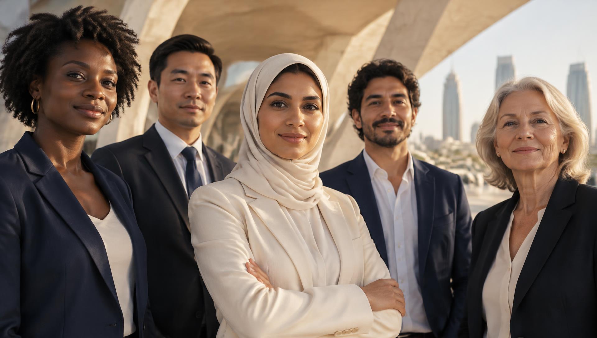 Diverse international changemakers